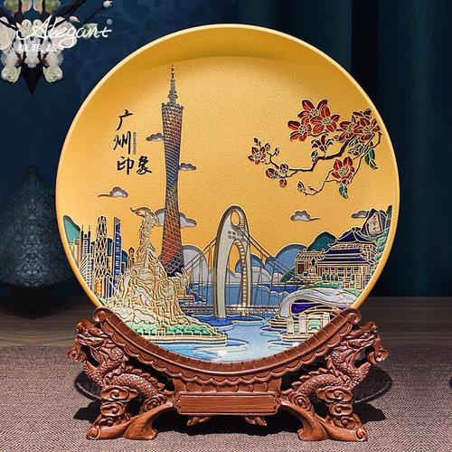 雅琅晶广州塔摆件 城市文创纪念品的设计美学与匠心