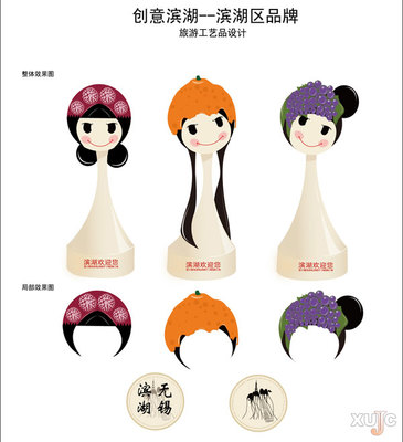 基于无锡滨湖地域文化的旅游纪念品设计研究——以铜奖作品《水果娃娃印章》为例